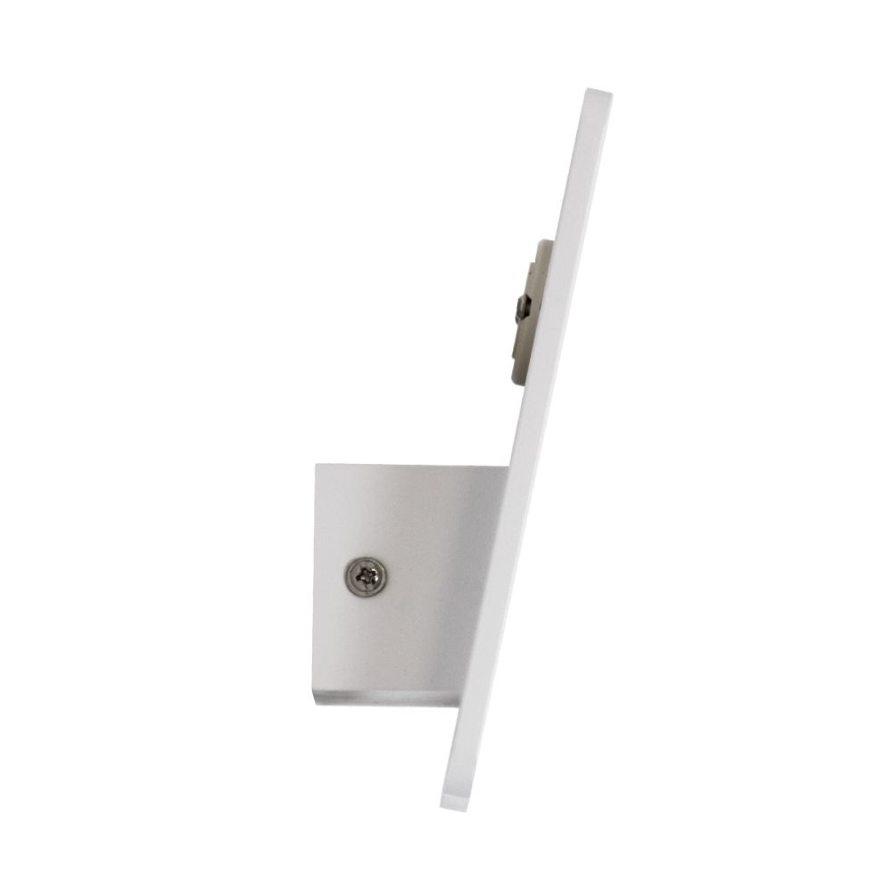 GLOBOSTAR® CUADRADO 60569 Μοντέρνο Φωτιστικό Τοίχου - Απλίκα LED 10W 1000lm 60° AC 220-240V Αδιάβροχο IP65 Θερμό Λευκό 2700K - Bridgelux COB Chip & TÜV SÜD Driver - Λευκό Ματ - Μ14 x Π14 x Υ4.5cm - 5 Χρόνια Εγγύηση