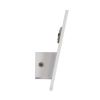 GLOBOSTAR® CUADRADO 60569 Μοντέρνο Φωτιστικό Τοίχου - Απλίκα LED 10W 1000lm 60° AC 220-240V Αδιάβροχο IP65 Θερμό Λευκό 2700K - Bridgelux COB Chip & TÜV SÜD Driver - Λευκό Ματ - Μ14 x Π14 x Υ4.5cm - 5 Χρόνια Εγγύηση