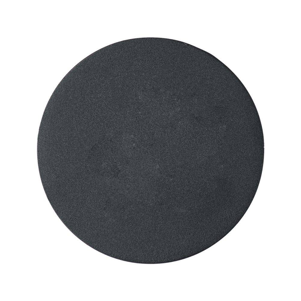 GLOBOSTAR® REDONDO 60574 Μοντέρνο Φωτιστικό Τοίχου - Απλίκα LED 10W 1000lm 60° AC 220-240V Αδιάβροχο IP65 Θερμό Λευκό 2700K - Bridgelux COB Chip & TÜV SÜD Driver - Μαύρο Ματ - Μ14 x Π14 x Υ4.5cm - 5 Χρόνια Εγγύηση