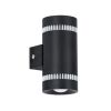 GLOBOSTAR® CANNONAL 60577 Μοντέρνο Φωτιστικό Τοίχου - Απλίκα LED 10W 1150lm 30° AC 220-240V IP20 Θερμό Λευκό 2700K - Bridgelux COB Chip & TÜV SÜD Driver - Μαύρο Ματ & Λευκό Ματ - Μ5 x Π6.5 x Υ11cm - 3 Χρόνια Εγγύηση