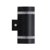 GLOBOSTAR® CANNONAL 60577 Μοντέρνο Φωτιστικό Τοίχου - Απλίκα LED 10W 1150lm 30° AC 220-240V IP20 Θερμό Λευκό 2700K - Bridgelux COB Chip & TÜV SÜD Driver - Μαύρο Ματ & Λευκό Ματ - Μ5 x Π6.5 x Υ11cm - 3 Χρόνια Εγγύηση