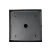 GLOBOSTAR® MAGMA 60626 Μοντέρνο Φωτιστικό Οροφής με Ντουί 1 x GU10 AC 220-240V IP20 - Μαύρο - Μ15 x Π15 x Υ13cm