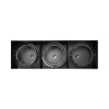 GLOBOSTAR® MAGMA 60628 Μοντέρνο Φωτιστικό Οροφής με Ντουί 3 x GU10 AC 220-240V IP20 - Μαύρο - Μ45 x Π15 x Υ13cm