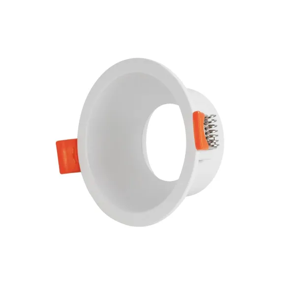 kelvo® DELTA 60630 Χωνευτό Κινούμενο Φωτιστικό Downlight Σποτ με Ντουί 1 x GU10 AC 220-240V IP20 - Λευκό Ματ - Μ8.5 x Π8.5 x Υ3.5cm / Q7.5cm