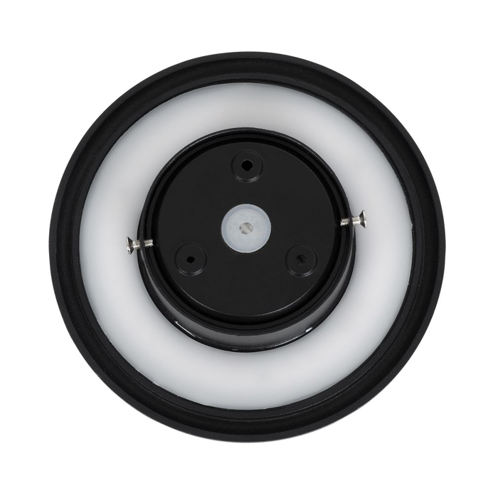 GLOBOSTAR® HELIO-R 60659 Μοντέρνο Φωτιστικό Τοίχου - Απλίκα LED 7W 700lm 120° AC 220-240V Αδιάβροχο IP65 Θερμό Λευκό 2700K - Lumileds SMD Chip & TÜV SÜD Driver - Μαύρο Ματ - Μ16 x Π5 x Υ16cm - 5 Χρόνια Εγγύηση