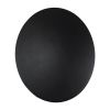 GLOBOSTAR® HELIO-R 60661 Μοντέρνο Φωτιστικό Τοίχου - Απλίκα LED 12W 1380lm 120° AC 220-240V Αδιάβροχο IP65 Θερμό Λευκό 2700K - Lumileds SMD Chip & TÜV SÜD Driver - Μαύρο Ματ - Μ26 x Π26 x Υ5cm - 5 Χρόνια Εγγύηση