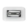 GLOBOSTAR® EDEN 60665 Μοντέρνο Φωτιστικό Τοίχου - Απλίκα LED 10W 1000lm 60° AC 220-240V IP20 Φυσικό Λευκό 4500K - Bridgelux COB Chip & TÜV SÜD Driver - Λευκό Ματ - Μ16 x Π10.5 x Υ9cm - 3 Χρόνια Εγγύηση