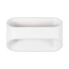 GLOBOSTAR® EDEN 60666 Μοντέρνο Φωτιστικό Τοίχου - Απλίκα LED 10W 950lm 60° AC 220-240V IP20 Θερμό Λευκό 2700K - Bridgelux COB Chip & TÜV SÜD Driver - Λευκό Ματ - Μ16 x Π10.5 x Υ9cm - 3 Χρόνια Εγγύηση