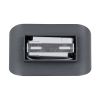 GLOBOSTAR® EDEN 60667 Μοντέρνο Φωτιστικό Τοίχου - Απλίκα LED 10W 1000lm 60° AC 220-240V IP20 Φυσικό Λευκό 4500K - Bridgelux COB Chip & TÜV SÜD Driver - Γκρι Ανθρακί Ματ - Μ16 x Π10.5 x Υ9cm - 3 Χρόνια Εγγύηση