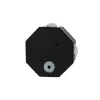 GLOBOSTAR® HIKARI 60687 Μοντέρνο Φωτιστικό Τοίχου - Απλίκα LED 8W 800lm 30° AC 220-240V Αδιάβροχο IP65 Θερμό Λευκό 2700K - CREE XPE Chip & TÜV SÜD Driver - Μαύρο Ματ - Μ10 x Π4 x Υ10cm - 5 Χρόνια Εγγύηση