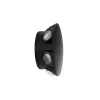 GLOBOSTAR® SOL 60690 Μοντέρνο Φωτιστικό Τοίχου - Απλίκα LED 12W 1500lm 30° AC 220-240V Αδιάβροχο IP65 Θερμό Λευκό 2700K - CREE XPE Chip & TÜV SÜD Driver - Μαύρο Ματ - Μ12 x Π5.5 x Υ12cm - 5 Χρόνια Εγγύηση