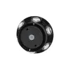 GLOBOSTAR® SOL 60690 Μοντέρνο Φωτιστικό Τοίχου - Απλίκα LED 12W 1500lm 30° AC 220-240V Αδιάβροχο IP65 Θερμό Λευκό 2700K - CREE XPE Chip & TÜV SÜD Driver - Μαύρο Ματ - Μ12 x Π5.5 x Υ12cm - 5 Χρόνια Εγγύηση