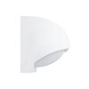 GLOBOSTAR® HORIZON 60691 Μοντέρνο Φωτιστικό Τοίχου - Απλίκα LED 15W 1575lm 120° AC 220-240V Αδιάβροχο IP65 Φυσικό Λευκό 4500K - Bridgelux SMD Chip - Λευκό Ματ - Μ23.5 x Π11 x Υ10cm - 3 Χρόνια Εγγύηση