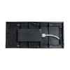 GLOBOSTAR® HORIZON 60691 Μοντέρνο Φωτιστικό Τοίχου - Απλίκα LED 15W 1575lm 120° AC 220-240V Αδιάβροχο IP65 Φυσικό Λευκό 4500K - Bridgelux SMD Chip - Λευκό Ματ - Μ23.5 x Π11 x Υ10cm - 3 Χρόνια Εγγύηση