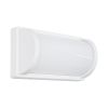 GLOBOSTAR® CELESTIAL 60694 Μοντέρνο Φωτιστικό Τοίχου - Απλίκα LED 15W 1575lm 120° AC 220-240V Αδιάβροχο IP65 Φυσικό Λευκό 4500K - Bridgelux SMD Chip - Λευκό Ματ - Μ26 x Π9 x Υ13.5cm - 3 Χρόνια Εγγύηση