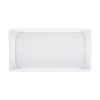 GLOBOSTAR® CELESTIAL 60694 Μοντέρνο Φωτιστικό Τοίχου - Απλίκα LED 15W 1575lm 120° AC 220-240V Αδιάβροχο IP65 Φυσικό Λευκό 4500K - Bridgelux SMD Chip - Λευκό Ματ - Μ26 x Π9 x Υ13.5cm - 3 Χρόνια Εγγύηση
