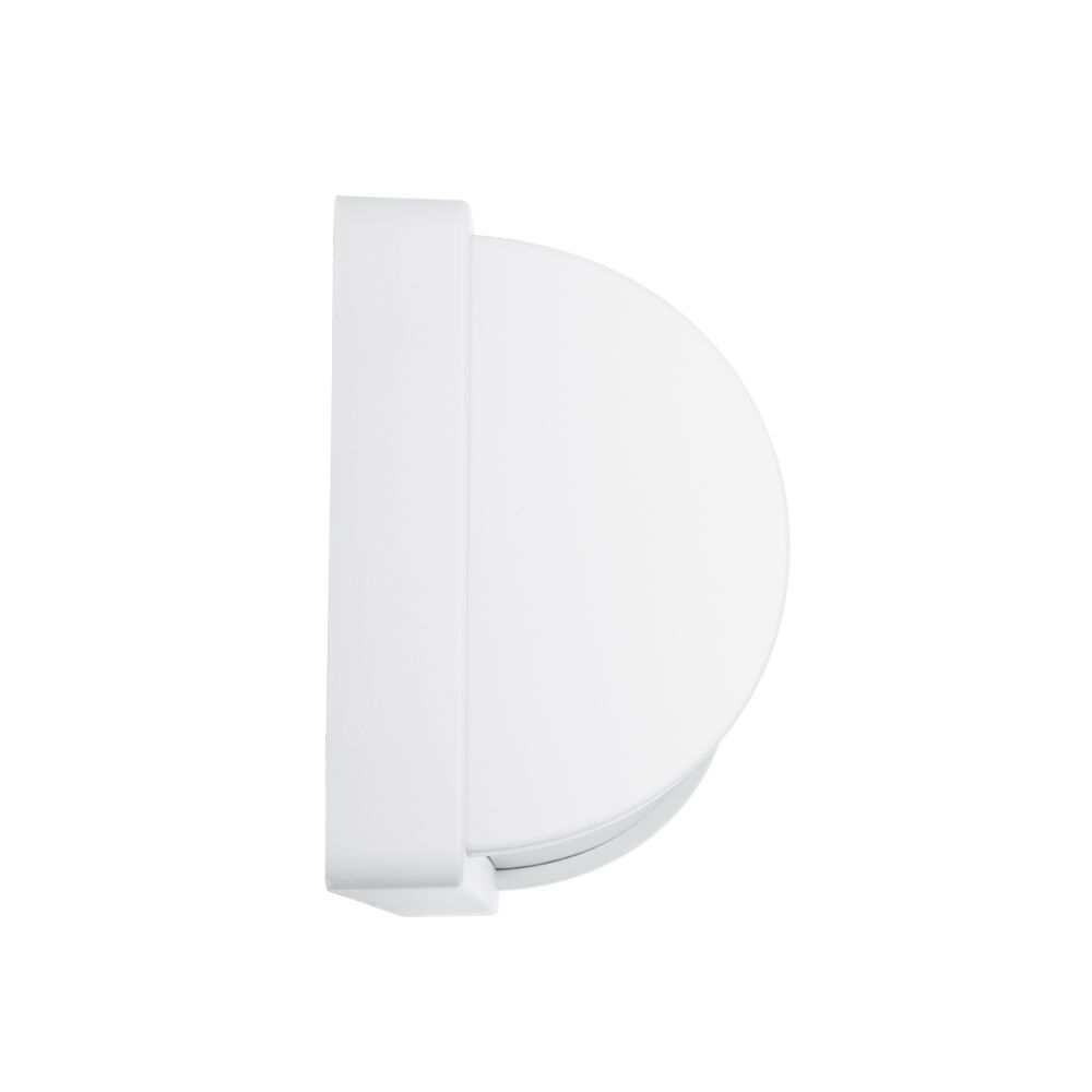 GLOBOSTAR® CELESTIAL 60694 Μοντέρνο Φωτιστικό Τοίχου - Απλίκα LED 15W 1575lm 120° AC 220-240V Αδιάβροχο IP65 Φυσικό Λευκό 4500K - Bridgelux SMD Chip - Λευκό Ματ - Μ26 x Π9 x Υ13.5cm - 3 Χρόνια Εγγύηση