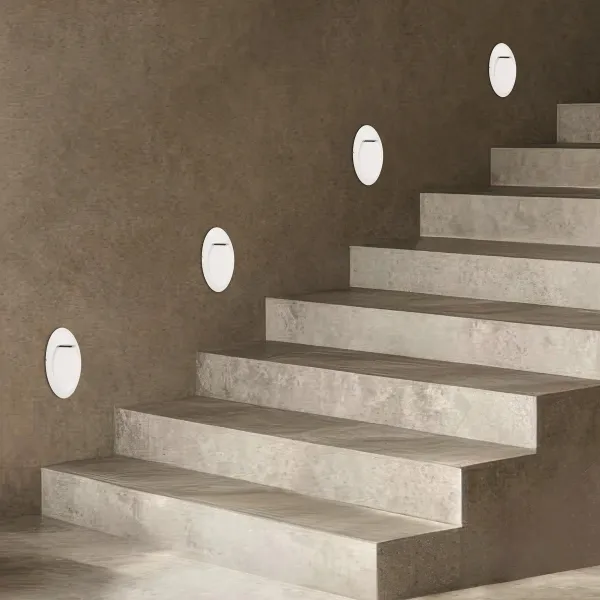 kelvo® STEPART KLV-101-0103 Μοντέρνο Φωτιστικό Σκαλοπατιού - Διαδρόμου LED 3W 375lm 45° AC 220-240V Αδιάβροχο IP65 Θερμό Λευκό 2700K - Lumileds SMD Chip & TÜV SÜD Driver - Λευκό Ματ - Μ13 x Π5.5 x Υ26cm - 5 Χρόνια Εγγύηση