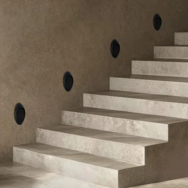 kelvo® STEPART KLV-101-0101 Μοντέρνο Φωτιστικό Σκαλοπατιού - Διαδρόμου LED 3W 375lm 45° AC 220-240V Αδιάβροχο IP65 Θερμό Λευκό 2700K - Lumileds SMD Chip & TÜV SÜD Driver - Μαύρο Ματ - Μ13 x Π5.5 x Υ26cm - 5 Χρόνια Εγγύηση