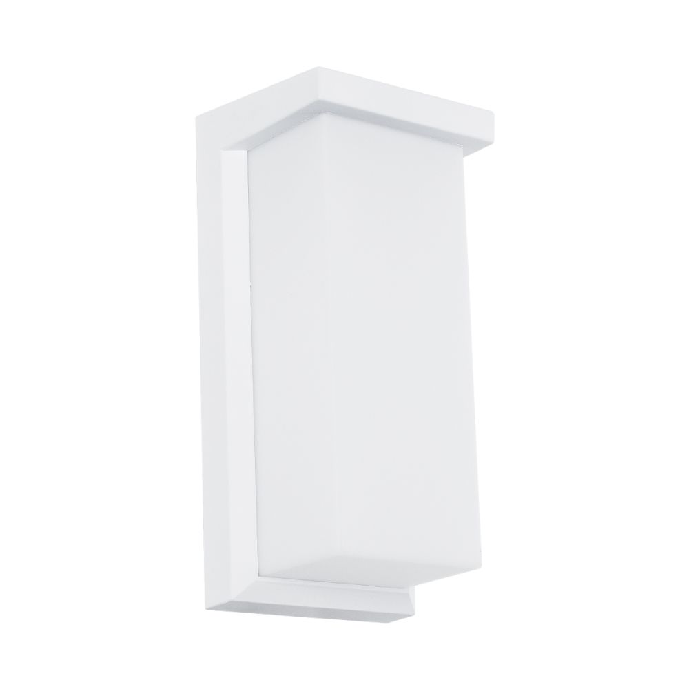 GLOBOSTAR® LOFT 60760 Μοντέρνο Φωτιστικό Τοίχου - Απλίκα LED 18W 1890lm 120° AC 220-240V Αδιάβροχο IP65 Φυσικό Λευκό 4500K - Bridgelux SMD Chip - Λευκό Ματ - Μ24.5 x Π11 x Υ9.5cm - 3 Χρόνια Εγγύηση
