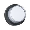 GLOBOSTAR® NEXUS 60761 Μοντέρνο Φωτιστικό Τοίχου - Απλίκα LED 10W 1050lm 120° AC 220-240V Αδιάβροχο IP65 Φυσικό Λευκό 4500K - Bridgelux SMD Chip - Μαύρο Ματ - Μ17 x Π17 x Υ9cm - 3 Χρόνια Εγγύηση