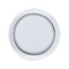 GLOBOSTAR® NEXUS 60763 Μοντέρνο Φωτιστικό Τοίχου - Απλίκα LED 10W 1050lm 120° AC 220-240V Αδιάβροχο IP65 Φυσικό Λευκό 4500K - Bridgelux SMD Chip - Λευκό Ματ - Μ17 x Π17 x Υ9cm - 3 Χρόνια Εγγύηση