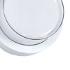 GLOBOSTAR® NEXUS 60763 Μοντέρνο Φωτιστικό Τοίχου - Απλίκα LED 10W 1050lm 120° AC 220-240V Αδιάβροχο IP65 Φυσικό Λευκό 4500K - Bridgelux SMD Chip - Λευκό Ματ - Μ17 x Π17 x Υ9cm - 3 Χρόνια Εγγύηση