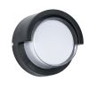 GLOBOSTAR® APEX 60764 Μοντέρνο Φωτιστικό Τοίχου - Απλίκα LED 10W 1050lm 120° AC 220-240V Αδιάβροχο IP65 Φυσικό Λευκό 4500K - Bridgelux SMD Chip - Μαύρο Ματ - Μ17 x Π17 x Υ9cm - 3 Χρόνια Εγγύηση
