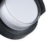 GLOBOSTAR® APEX 60764 Μοντέρνο Φωτιστικό Τοίχου - Απλίκα LED 10W 1050lm 120° AC 220-240V Αδιάβροχο IP65 Φυσικό Λευκό 4500K - Bridgelux SMD Chip - Μαύρο Ματ - Μ17 x Π17 x Υ9cm - 3 Χρόνια Εγγύηση