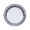 GLOBOSTAR® APEX 60765 Μοντέρνο Φωτιστικό Τοίχου - Απλίκα LED 10W 1050lm 120° AC 220-240V Αδιάβροχο IP65 Φυσικό Λευκό 4500K - Bridgelux SMD Chip - Γκρι - Μ17 x Π17 x Υ9cm - 3 Χρόνια Εγγύηση