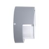 GLOBOSTAR® APEX 60765 Μοντέρνο Φωτιστικό Τοίχου - Απλίκα LED 10W 1050lm 120° AC 220-240V Αδιάβροχο IP65 Φυσικό Λευκό 4500K - Bridgelux SMD Chip - Γκρι - Μ17 x Π17 x Υ9cm - 3 Χρόνια Εγγύηση