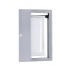 GLOBOSTAR® MAJESTIC 60774 Μοντέρνο Φωτιστικό Τοίχου - Απλίκα LED 10W 1050lm 120° AC 220-240V Αδιάβροχο IP65 Φυσικό Λευκό 4500K - Bridgelux SMD Chip - Γκρι - Μ17 x Π17 x Υ9cm - 3 Χρόνια Εγγύηση