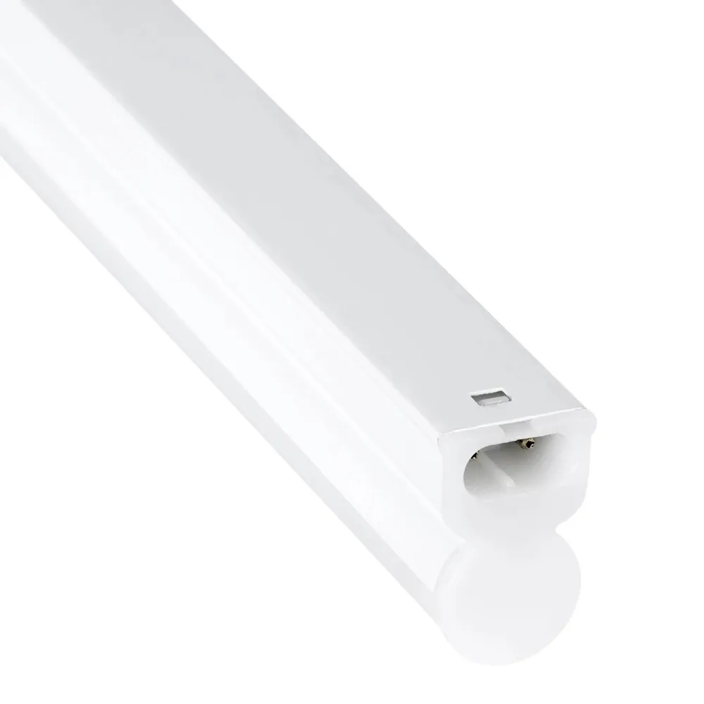 GLOBOSTAR® TUBO 60784 Γραμμικό Επεκτεινόμενο Φωτιστικό T5 30cm LED 5.5W 550lm 180° AC 220-240V IP20 Ψυχρό Λευκό 6000K - Lumileds SMD Chip - Λευκό Γαλακτερό - Μ30 x Π2.2 x Υ3.5cm - 3 Χρόνια Εγγύση