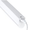 GloboStar® TUBO 60785 Γραμμικό Φωτιστικό Οροφής Linear LED Τύπου T5 Επεκτεινόμενο 5.5W 539lm 180° AC 220-240V IP20 Πάγκου Κουζίνας με Διακόπτη On/Off Μ30 x Π2.2 x Υ3.5cm Φυσικό Λευκό 4500K - Λευκό - 3 Years Warranty