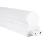 GLOBOSTAR® TUBO 60787 Γραμμικό Επεκτεινόμενο Φωτιστικό T5 60cm LED 9W 900lm 180° AC 220-240V IP20 Ψυχρό Λευκό 6000K - Lumileds SMD Chip - Λευκό Γαλακτερό - Μ60 x Π2.2 x Υ3.5cm - 3 Χρόνια Εγγύση