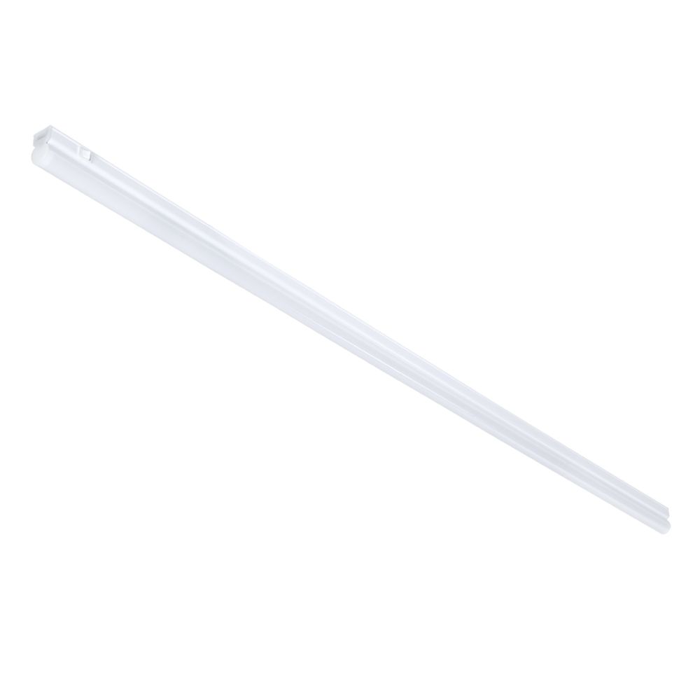 GloboStar® TUBO 60791 Γραμμικό Φωτιστικό Οροφής Linear LED Τύπου T5 Επεκτεινόμενο 18W 1764lm 180° AC 220-240V IP20 Πάγκου Κουζίνας με Διακόπτη On/Off Μ120 x Π2.2 x Υ3.5cm Φυσικό Λευκό 4500K - Λευκό - 3 Years Warranty