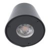 GLOBOSTAR® GARDENIA 60794 Μοντέρνο Φωτιστικό Τοίχου - Απλίκα με Ντουί 1 x GU10 AC 220-240V Αδιάβροχο IP65 - Γκρι Ανθρακί Ματ - Μ9.5 x Π13 x Υ7.7cm
