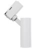 GloboStar® LUGANO 60801 Μονοφασικό Φωτιστικό Σποτ Ράγας LED 10W 1250lm 36° Acrylic HQ LENS AC 220-240V IP20 Φ4.5 x Υ18cm Φυσικό Λευκό 4500K - EUROTRACK® System 1L+1N - Λευκό - Bridgelux Chip - TÜV Certified Driver - 5 Χρόνια Εγγύηση