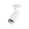 GLOBOSTAR® LUGANO 60813 Μονοφασικό Φωτιστικό Σποτ Ράγας LED 30W 3750lm 36° AC 220-240V IP20 Φυσικό Λευκό 4500K - Bridgelux COB Chip & TÜV SÜD Driver - Eurotrack 1PH - Λευκό Ματ - Μ7.5 x Π7.5 x Υ22cm - 5 Χρόνια Εγγύηση