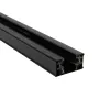 GLOBOSTAR® TRACKOLD-2PH 60875 Διφασική Ράγα 3 Καλωδίων 2L+1N για Σύστημα Ράγας Trackold-2PH AC 220-240V IP20 - Μαύρο Ματ - Μ100 x Π5 x Υ1cm