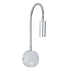 GLOBOSTAR® GOOSE 60879 Μοντέρνο Φωτιστικό Τοίχου - Απλίκα Ξενοδοχείου Reading Light LED 3W 300lm 36° AC 220-240V IP20 Φυσικό Λευκό 4500K - CREE XPE Chip & TÜV SÜD Driver - Σατινέ Νίκελ Βούρτσας - Μ6.5 x Π15 x Υ24.5cm - 3 Χρόνια Εγγύηση