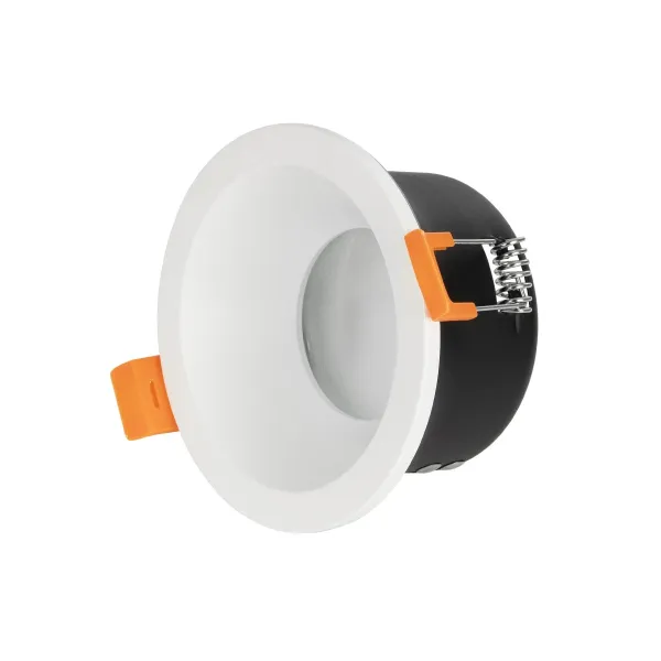 GLOBOSTAR® SIGMA 60892 Χωνευτή Βάση για Σποτ MR16 με Ντουί GU10/GU5.3 Αδιάβροχο IP65 - Λευκό - Μ8.5 x Π8.5 x Υ4.4cm / Q7.5cm