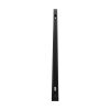GLOBOSTAR® EUROTRACK-1PH 60901 Μονοφασική Ράγα 2 Καλωδίων 1L+1N για Σύστημα Ράγας Eurotrack-1PH AC 220-240V IP20 - Μαύρο Ματ - Μ100 x Π3.6 x Υ2cm