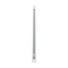 GLOBOSTAR® EUROTRACK-1PH 60902 Μονοφασική Ράγα 2 Καλωδίων 1L+1N για Σύστημα Ράγας Eurotrack-1PH AC 220-240V IP20 - Λευκό Ματ - Μ100 x Π3.6 x Υ2cm