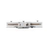 GloboStar® 2L-EUROTRACK 60910 Αντάπτορας +(Σταυρός) - Μονοφασικός 2 Καλωδίων για όλες τις Ράγες EUROTRACK AC 220-240V IP20 Μ10.7 x Π10.7 x Υ1.5cm - EUROTRACK® System 1L+1N - Θερμοπλαστικό - Λευκό - 5 Χρόνια Εγγύηση