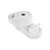 GloboStar® 2L-EUROTRACK 60912 Αντάπτορας Κρέμασης Φωτιστικού - Μονοφασικός 2 Καλωδίων για όλες τις Ράγες EUROTRACK AC 220-240V IP20 Μ10 x Π4 x Υ3.2cm - EUROTRACK® System 1L+1N - Θερμοπλαστικό - Λευκό - 5 Χρόνια Εγγύηση
