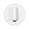 GLOBOSTAR® LADY-R 60939 Μοντέρνο Φωτιστικό Τοίχου - Απλίκα Ξενοδοχείου Reading Light με Φορτιστή USB 3A LED 6W 600lm 36° & 360° AC 220-240V IP20 Φυσικό Λευκό 4500K - Bridgelux COB & TÜV SÜD Driver - Λευκό Ματ - Μ15 x Π15 x Υ17cm - 3 Χρόνια Εγγύηση