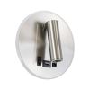 GLOBOSTAR® LADY-R 60941 Μοντέρνο Φωτιστικό Τοίχου - Απλίκα Ξενοδοχείου Reading Light με Φορτιστή USB 3A LED 6W 600lm 36° & 360° AC 220-240V IP20 Φυσικό Λευκό 4500K - Bridgelux COB Chip & TÜV SÜD Driver - Νίκελ Βούρτσας - Μ15 x Π15 x Υ17cm - 3 Χρόν