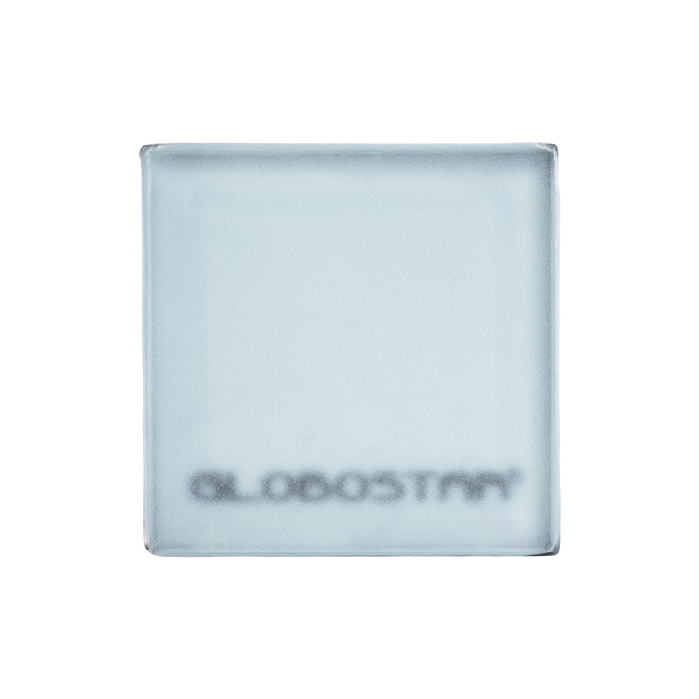 GLOBOSTAR® CYBOLITHOS 60946 Χωνευτό Αρχιτεκτονικο Φωτιστικό Σποτ Δαπέδου LED 2W 170lm 120° DC 24V Αδιάβροχο IP68 IK06 Μπλε Dimmable - Bridgelux SMD Chip - Γαλακτερό Tempered Glass & Ανοξείδωτο Ατσάλι SS316 - Μ10 x Π10x Υ8cm / Q10 x 10cm - 3 Χρόνια Εγγ