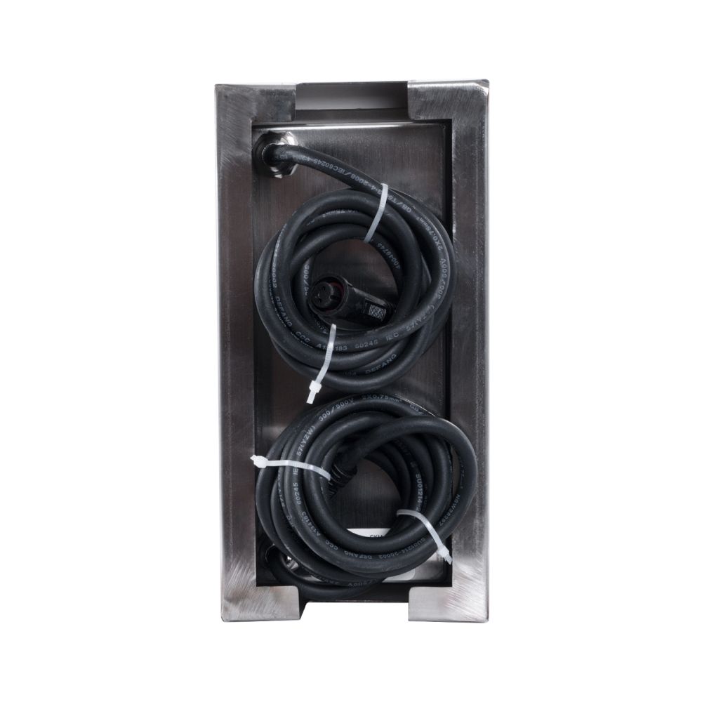 GLOBOSTAR® CYBOLITHOS 60951 Χωνευτό Αρχιτεκτονικο Φωτιστικό Σποτ Δαπέδου LED 4W 480lm 120° DC 24V Αδιάβροχο IP68 IK06 Ψυχρό Λευκό 6000K Dimmable - Bridgelux SMD Chip - Γαλακτερό Tempered Glass & Ανοξείδωτο Ατσάλι SS316 - Μ20 x Π10x Υ8cm / Q20 x 10cm -